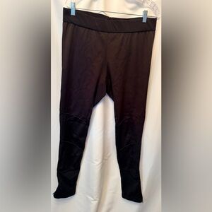 SWIX Men's M/L Black Softshell Tight Ski Hike Run Ankle Zip Black Outdoor